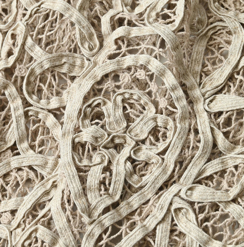 45R Linen Ribbon Batten Lace Bolero - Image 15