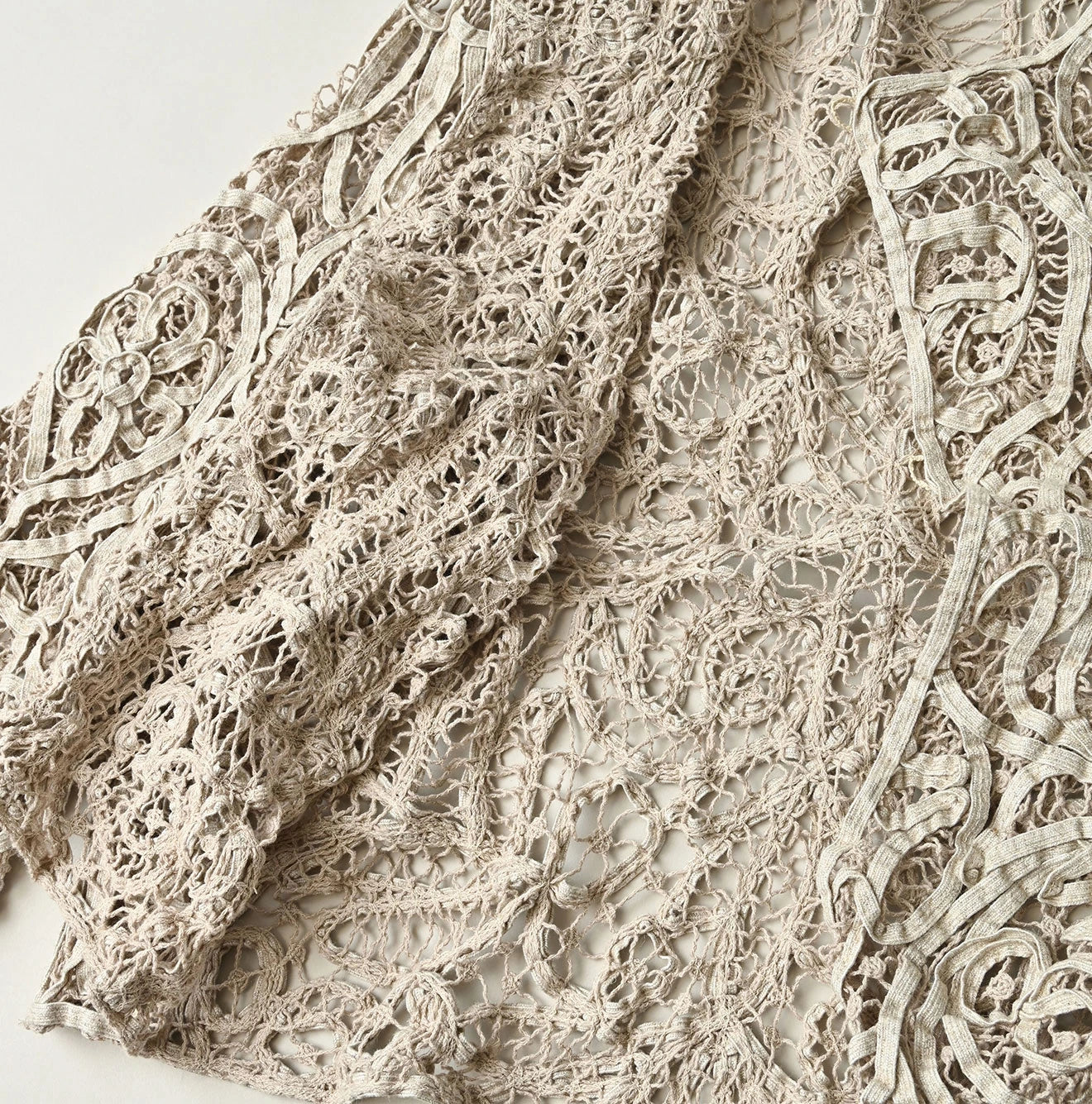 Linen Ribbon Batten Lace Bolero | 45R Official Online Store – 45R