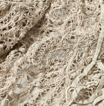 45R Linen Ribbon Batten Lace Bolero