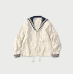 Linen Sateen Sailor Blouse