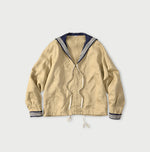 Linen Sateen Sailor Blouse