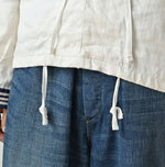 Linen Sateen Sailor Blouse