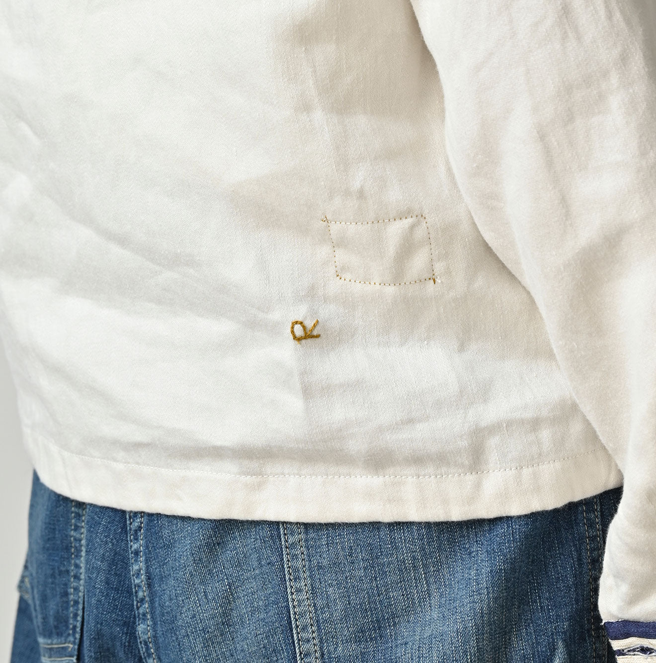 Linen Sateen Sailor Blouse - Image 14