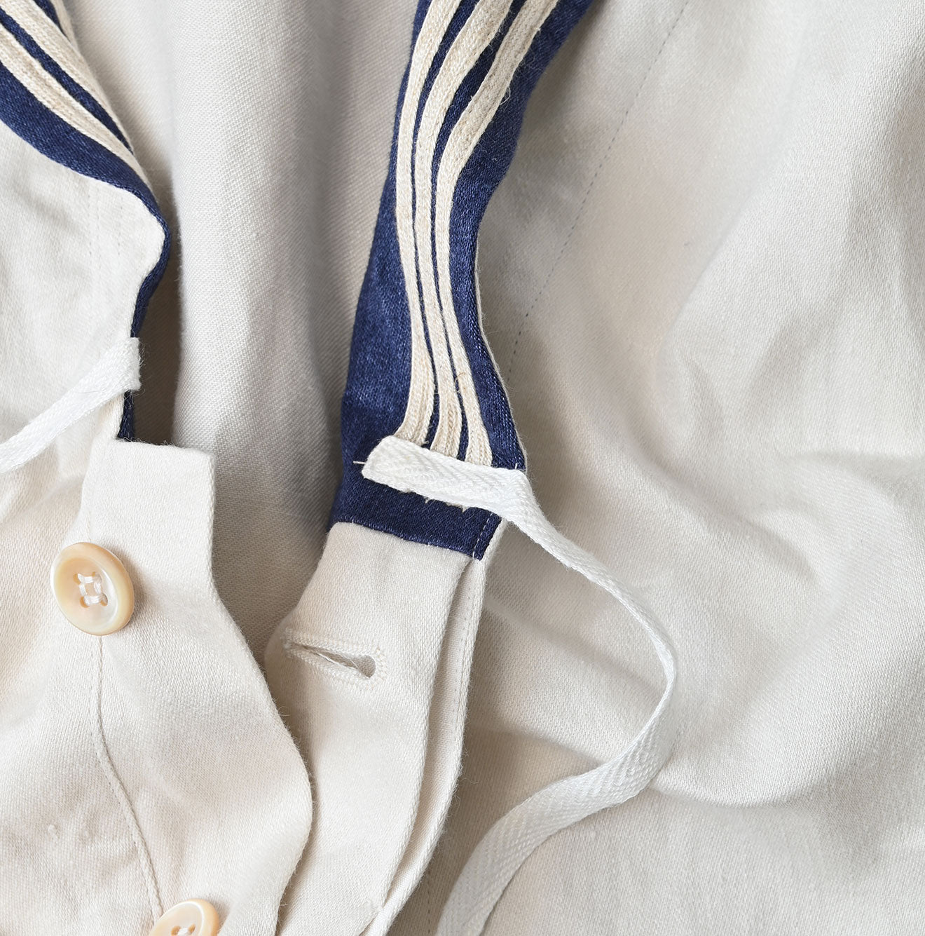 Linen Sateen Sailor Blouse - Image 21