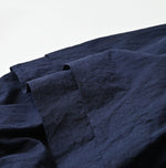 45R Indigo Khadi Tiered Blouse