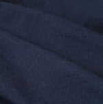 45R Indigo Khadi Tiered Blouse