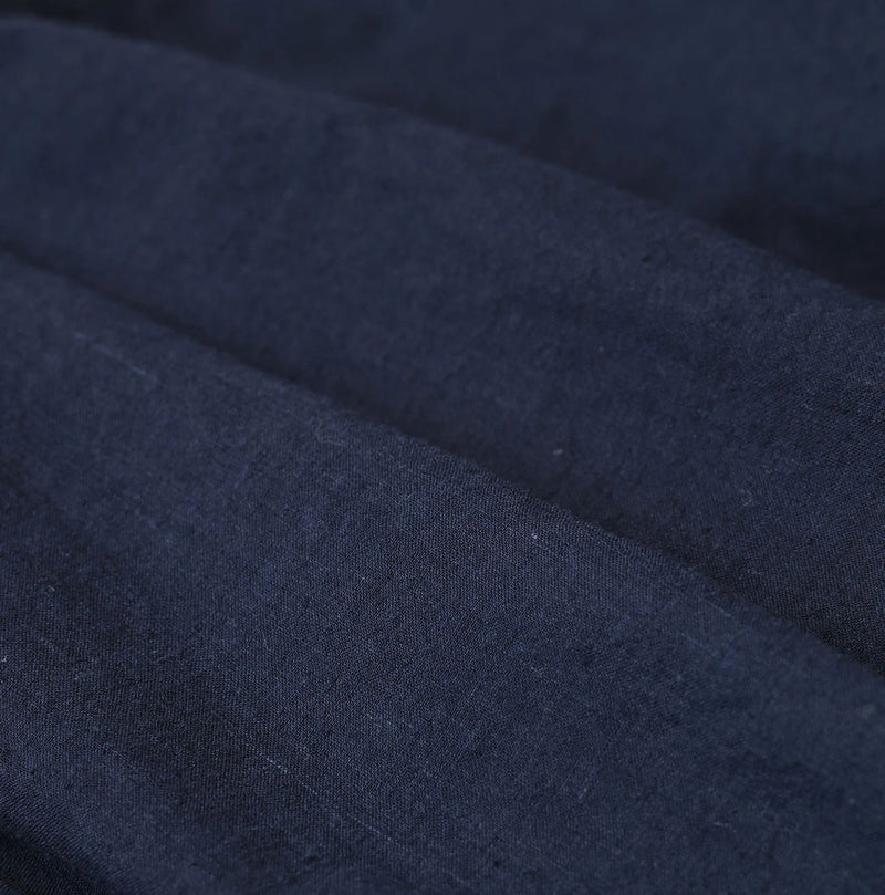 45R Indigo Khadi Tiered Blouse - Image 18