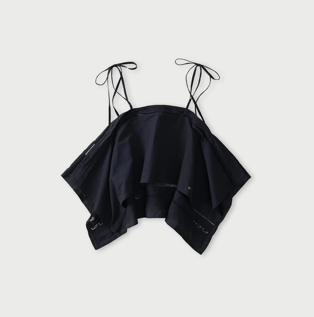 45R Indigo Khadi Pintuck Lace Multi Camisole - Image 14