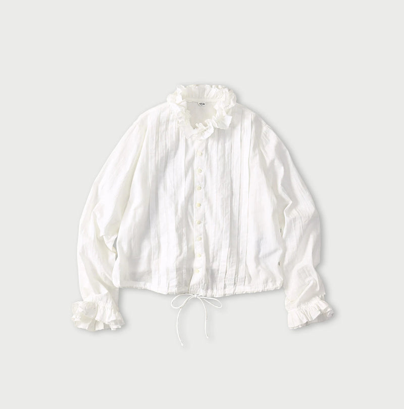 45R Khadi Frill Talula Blouse - Image 1
