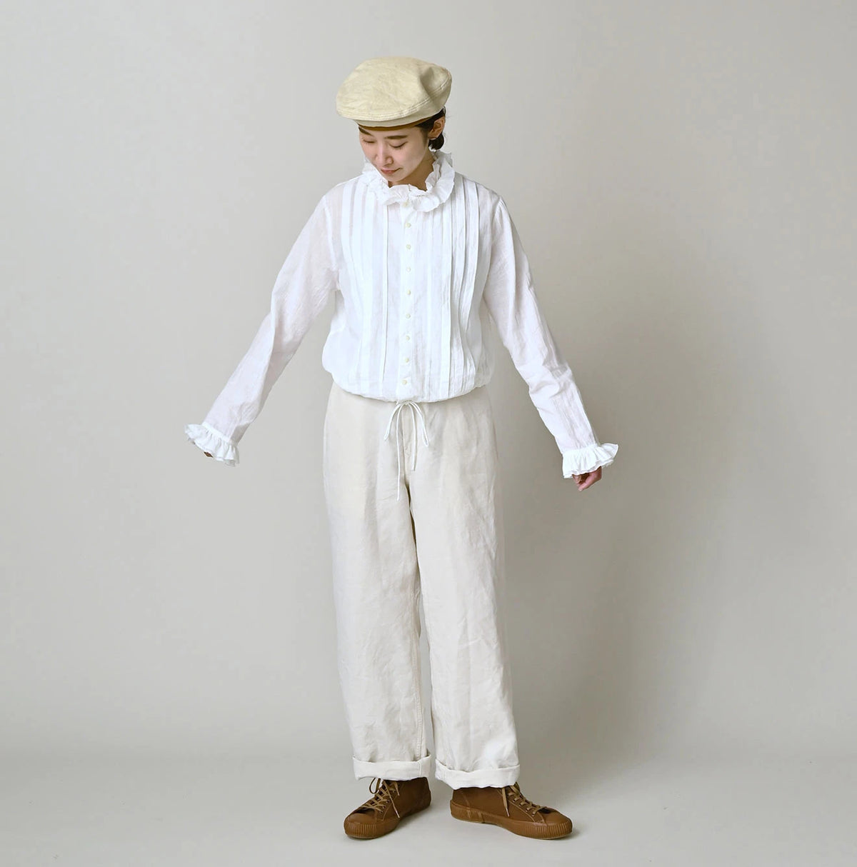 45R Khadi Frill Talula Blouse