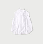45R Broadcloth Frilled Sleeveless Top