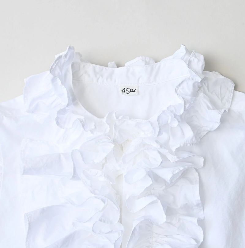 45R Broadcloth Frilled Sleeveless Top - Image 12