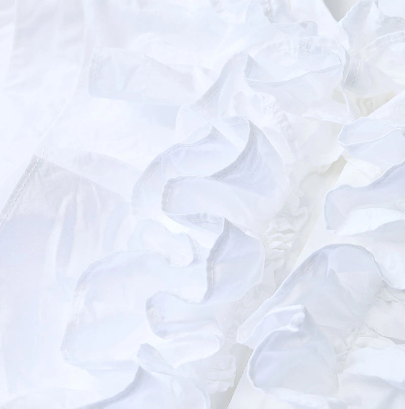 45R Broadcloth Frilled Sleeveless Top - Image 14