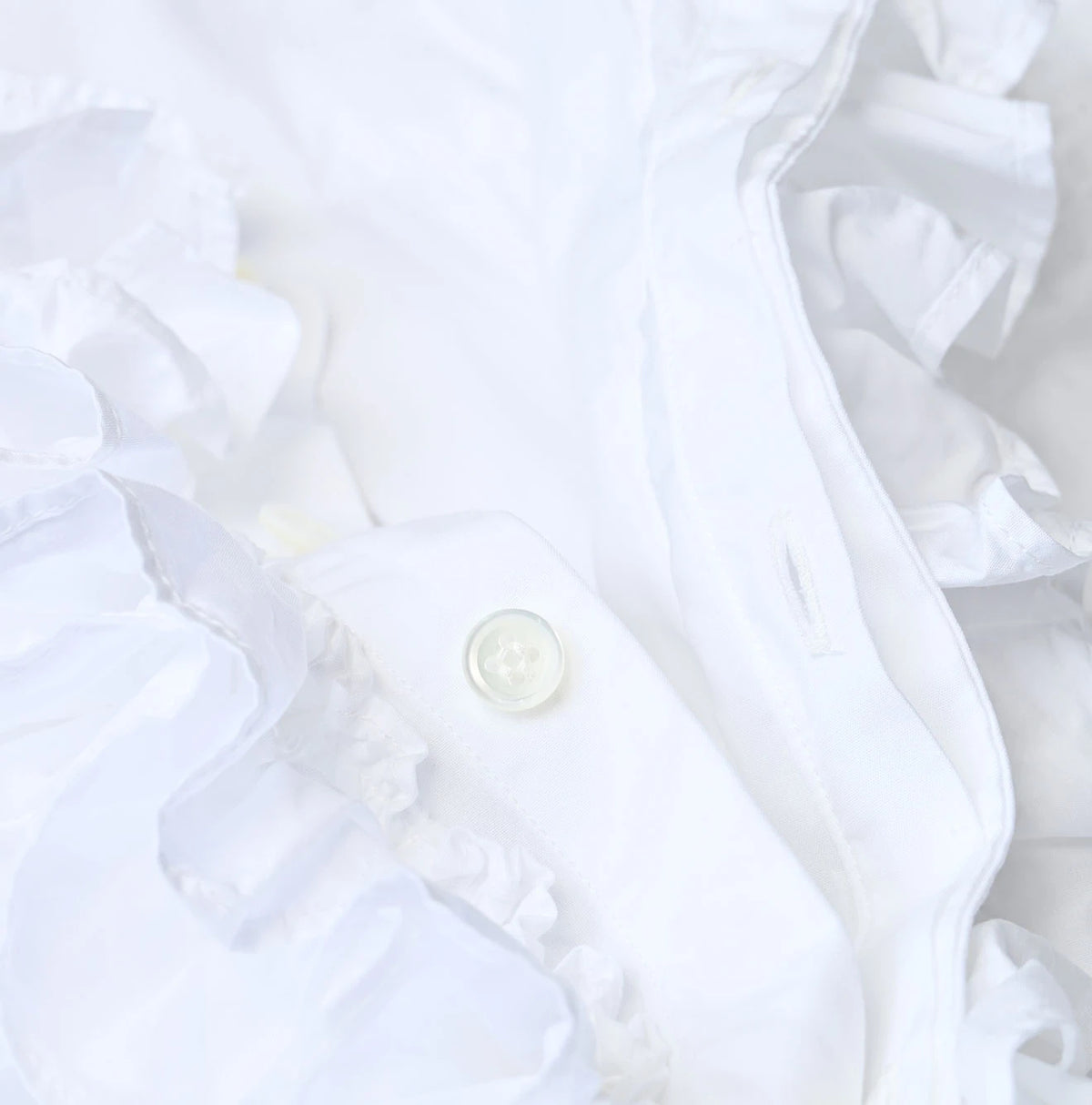 45R Broadcloth Frilled Sleeveless Top