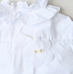 45R Broadcloth Frilled Sleeveless Top