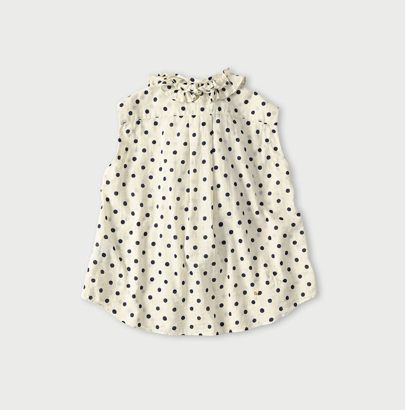 45R Gauze Polka Dot Frill Camisole - Image 11