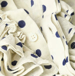 45R Gauze Polka Dot Frill Camisole