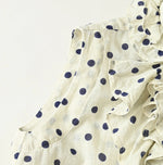 45R Gauze Polka Dot Frill Camisole