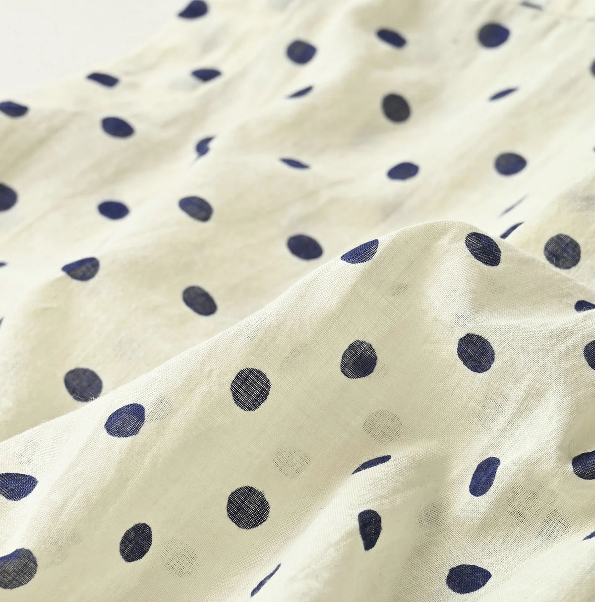 45R Gauze Polka Dot Frill Camisole