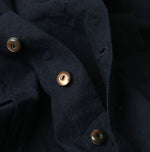 45R Indigo Khadi Frill Talula Blouse