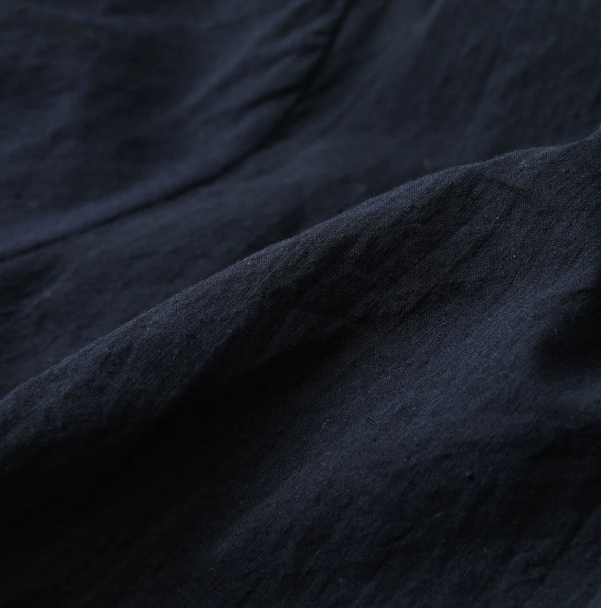 45R Indigo Khadi Frill Talula Blouse