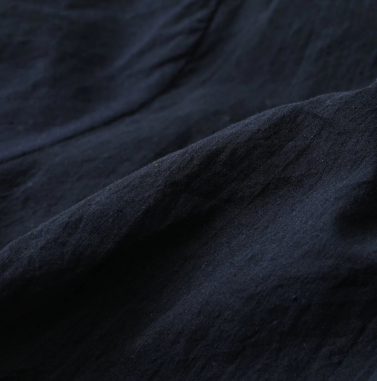 45R Indigo Khadi Frill Talula Blouse