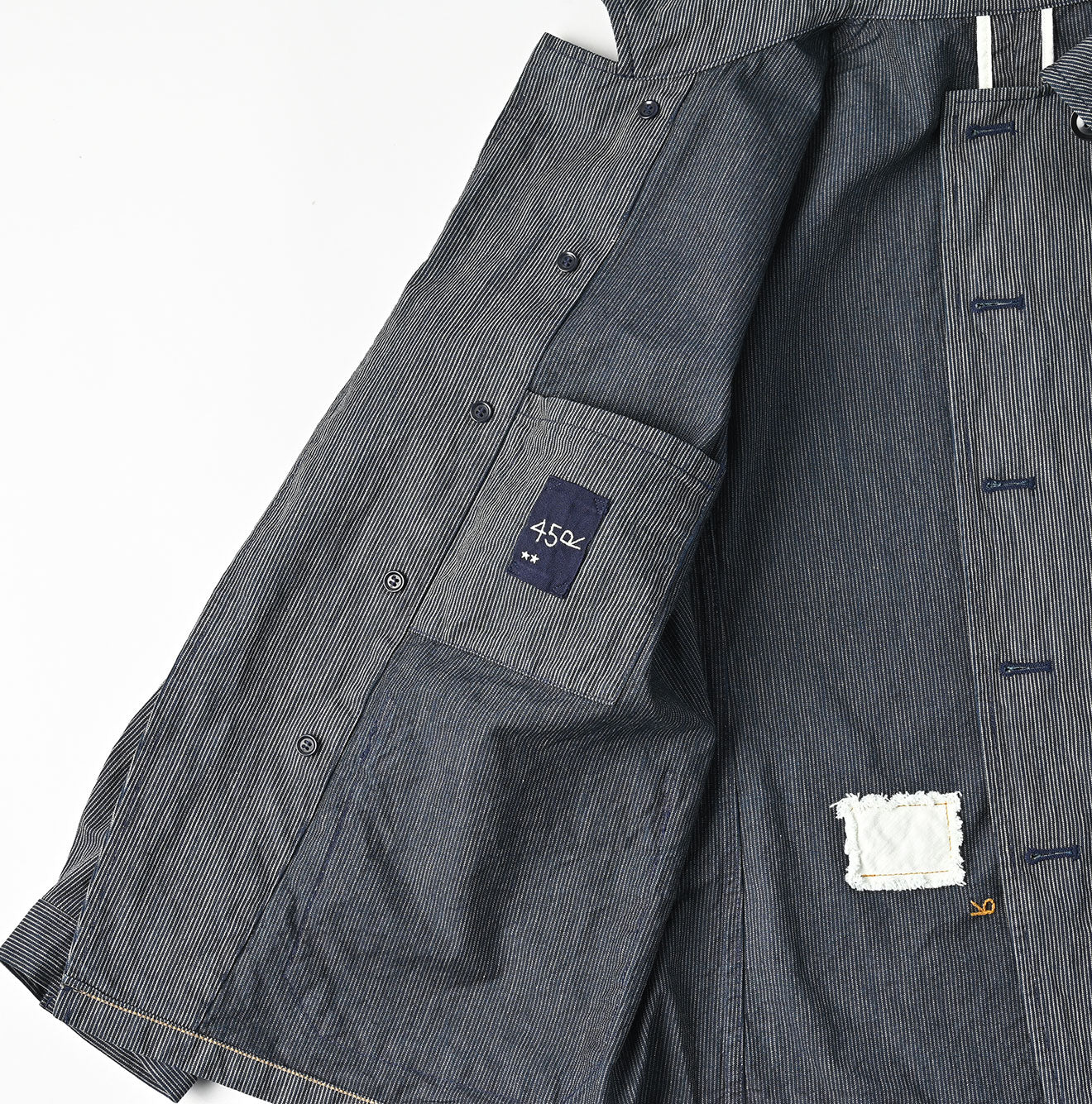 45R Indigo Cook Serge Petit Coverall
