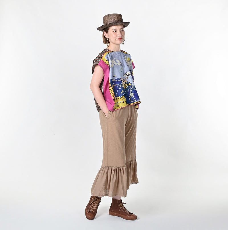 45R Picture Book Bandana M-camisole
