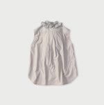 45R Broadcloth Mix Frilled Sleeveless Top