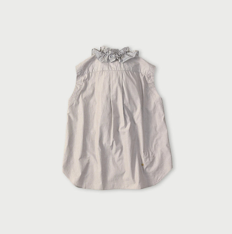45R Broadcloth Mix Frilled Sleeveless Top - Image 14