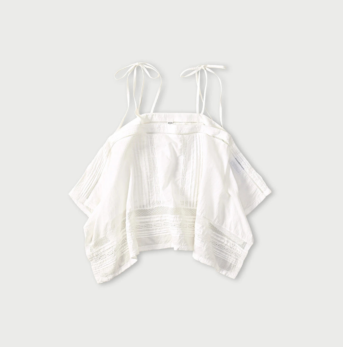 45R Khadi Pintuck Lace Multi Camisole