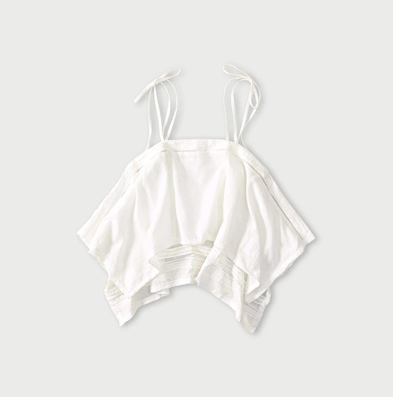 45R Khadi Pintuck Lace Multi Camisole - Image 12