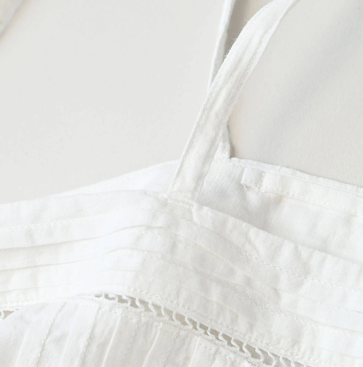 45R Khadi Pintuck Lace Multi Camisole