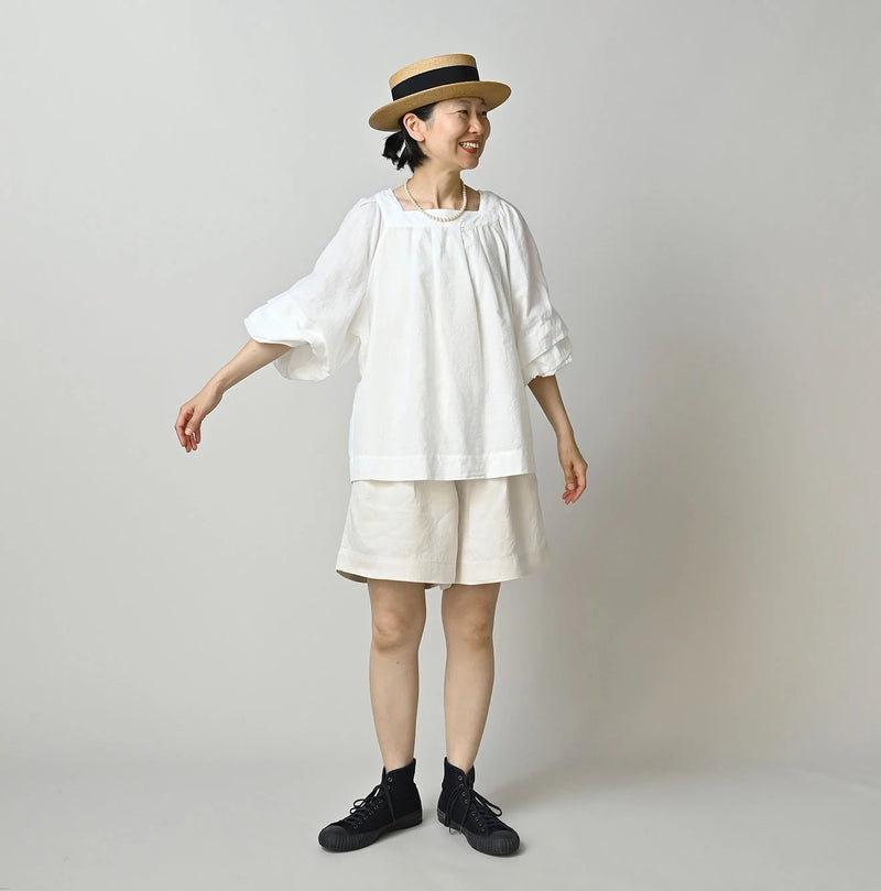 45R Khadi Tiered Blouse - Image 2