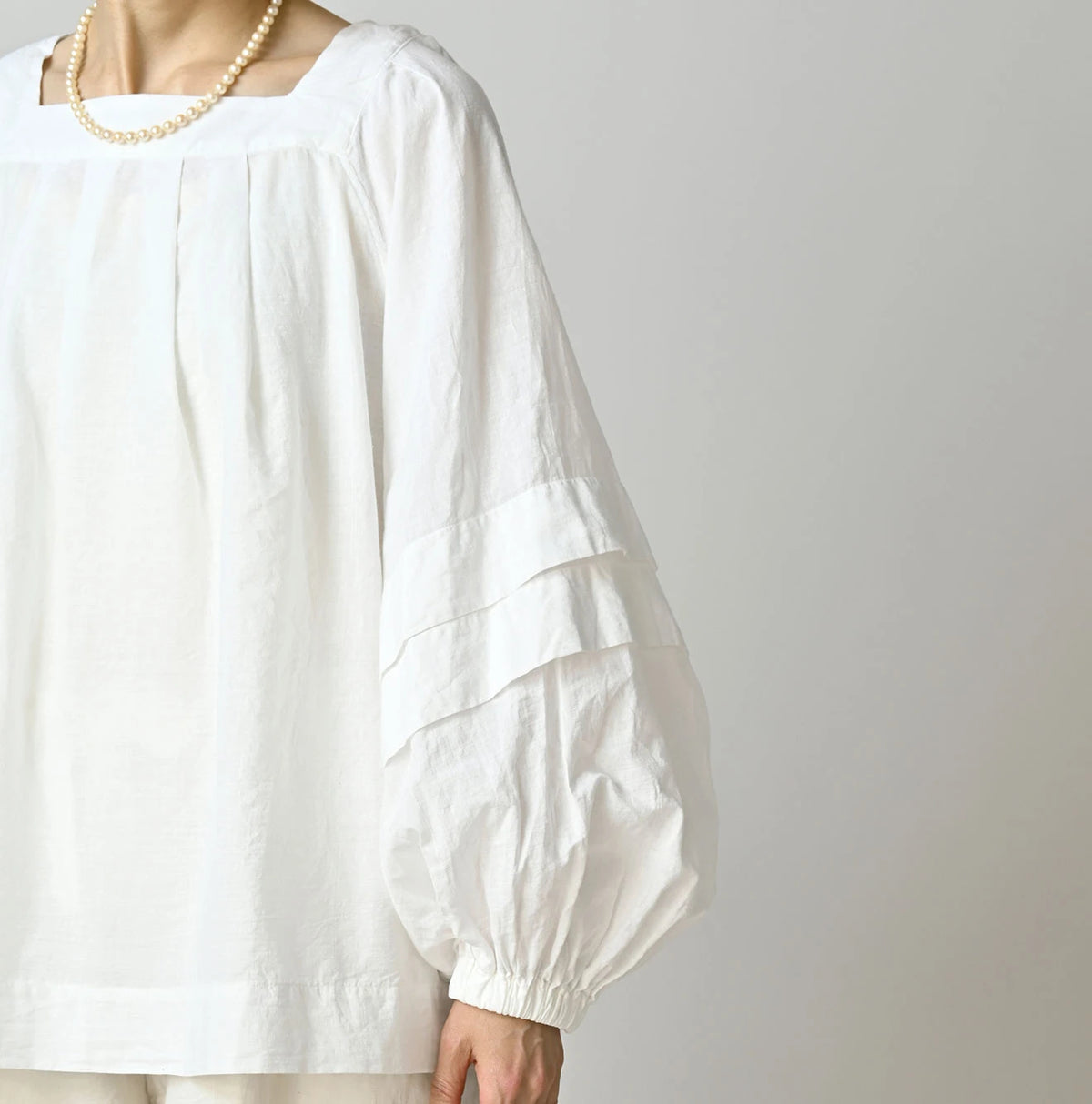 45R Khadi Tiered Blouse