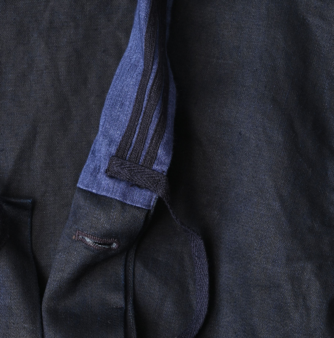 Indigo Linen Sateen Sailor Blouse - Image 16