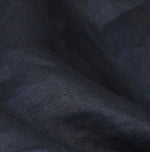Indigo Linen Sateen Sailor Blouse