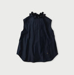 45R Indigo Batiste Frill Camisole