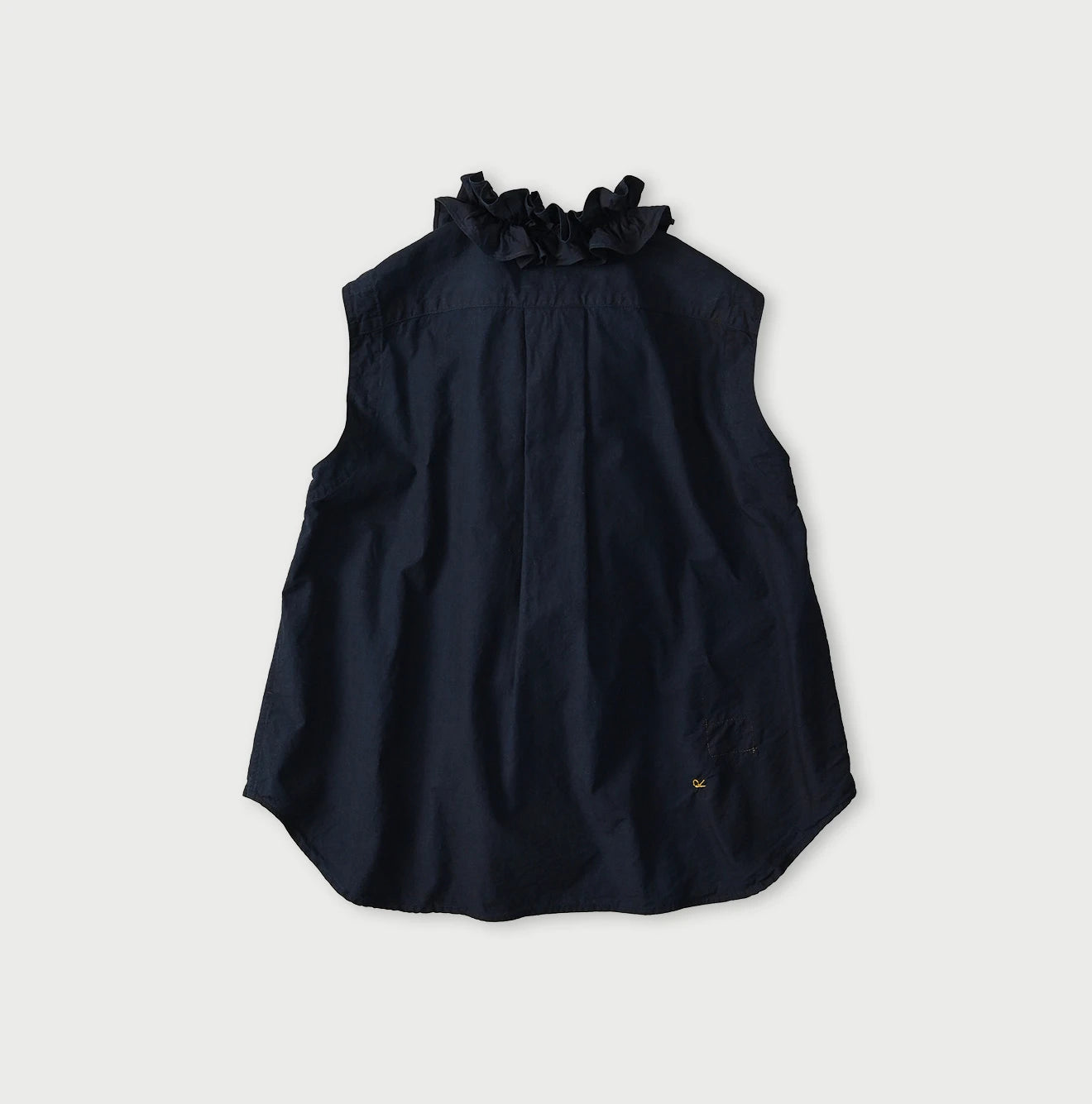 45R Indigo Batiste Frill Camisole - Image 11