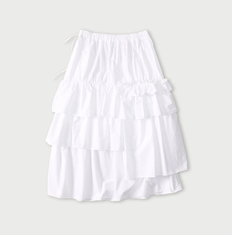 45R Broadcloth Tiered Skirt - Image 14