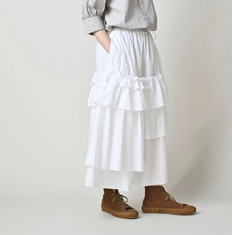 45R Broadcloth Tiered Skirt - Image 4