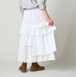 45R Broadcloth Tiered Skirt