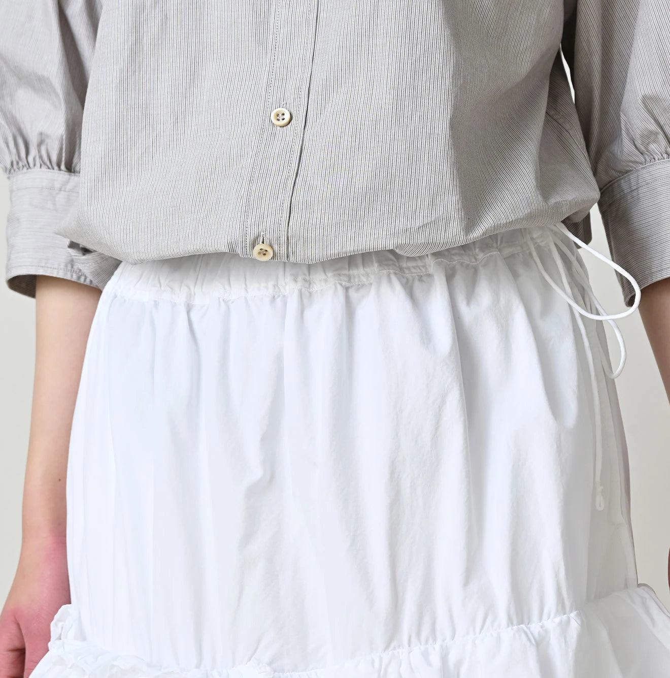 45R Broadcloth Tiered Skirt - Image 6