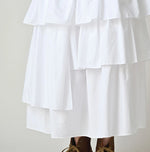 45R Broadcloth Tiered Skirt