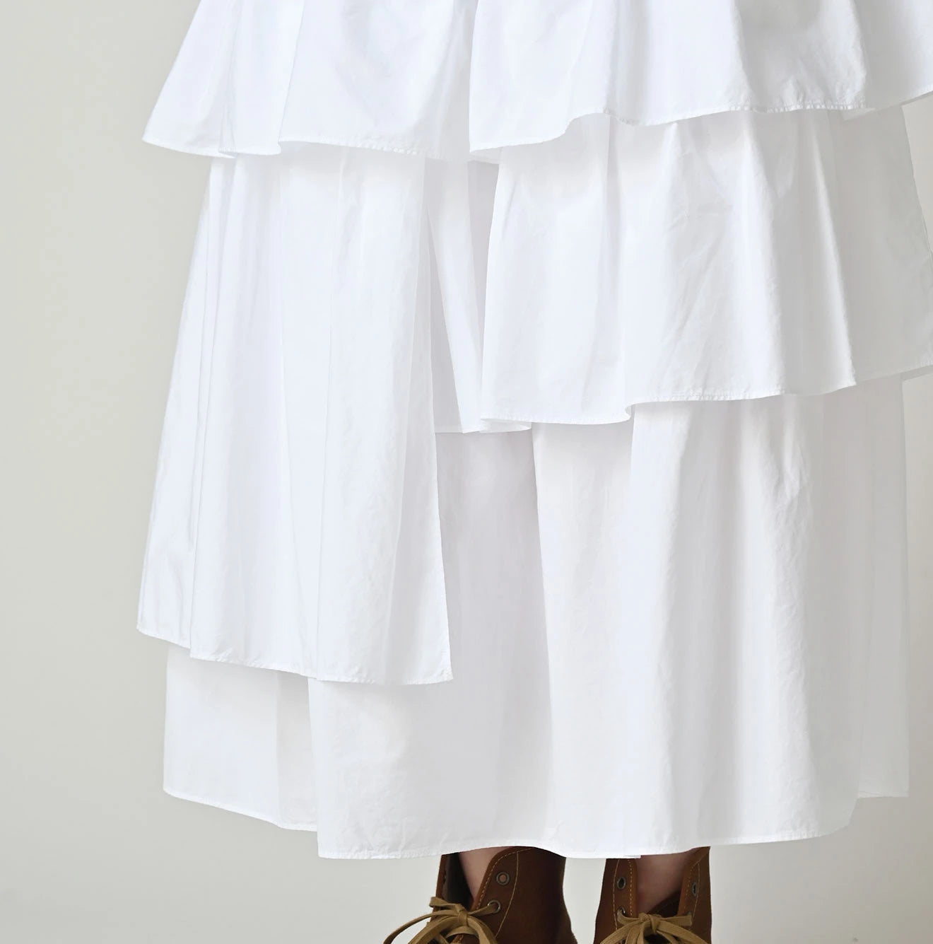 45R Broadcloth Tiered Skirt - Image 10