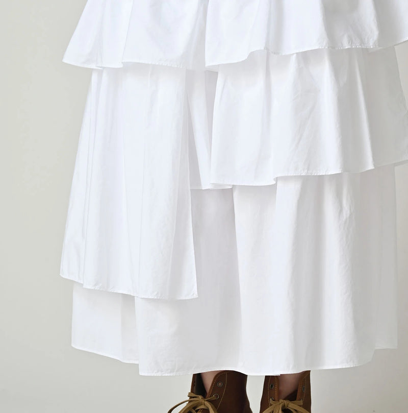 45R Broadcloth Tiered Skirt - Image 10