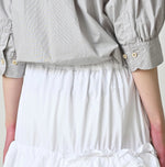 45R Broadcloth Tiered Skirt