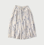 45R Linen Campanula Easy Gathered Skirt