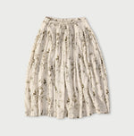 45R Linen Campanula Easy Gathered Skirt