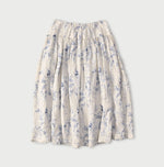 45R Linen Campanula Easy Gathered Skirt